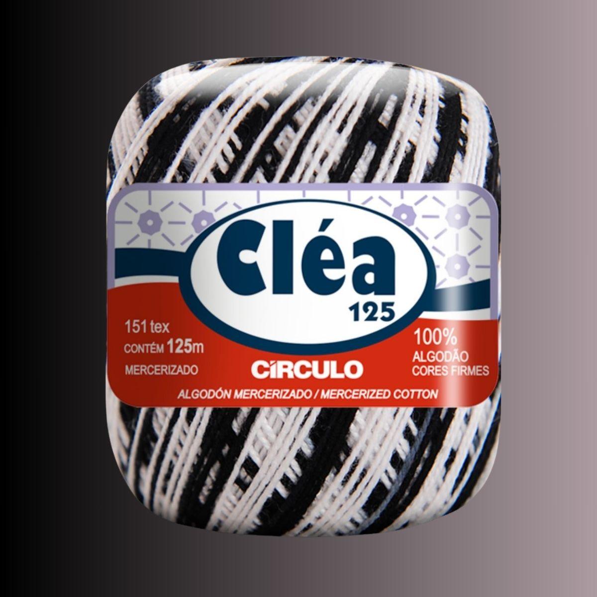 Fio Cléa 125 Círculo Mesclado 19g com 125m - Palácio da Arte