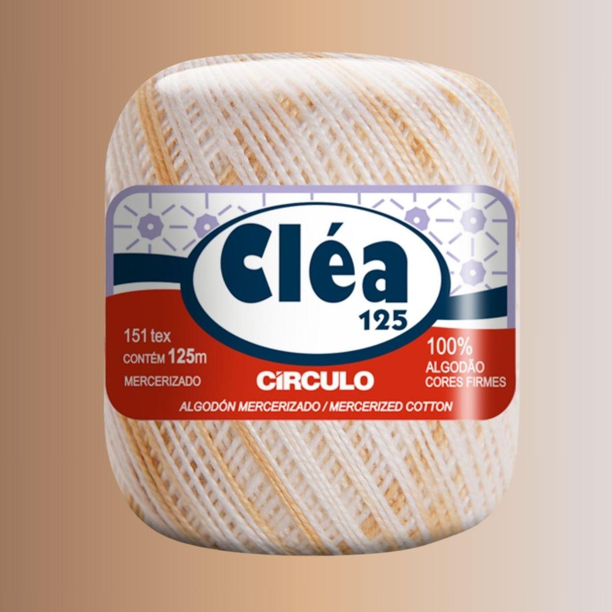 Fio Cléa 125 Círculo Mesclado 19g com 125m - Palácio da Arte