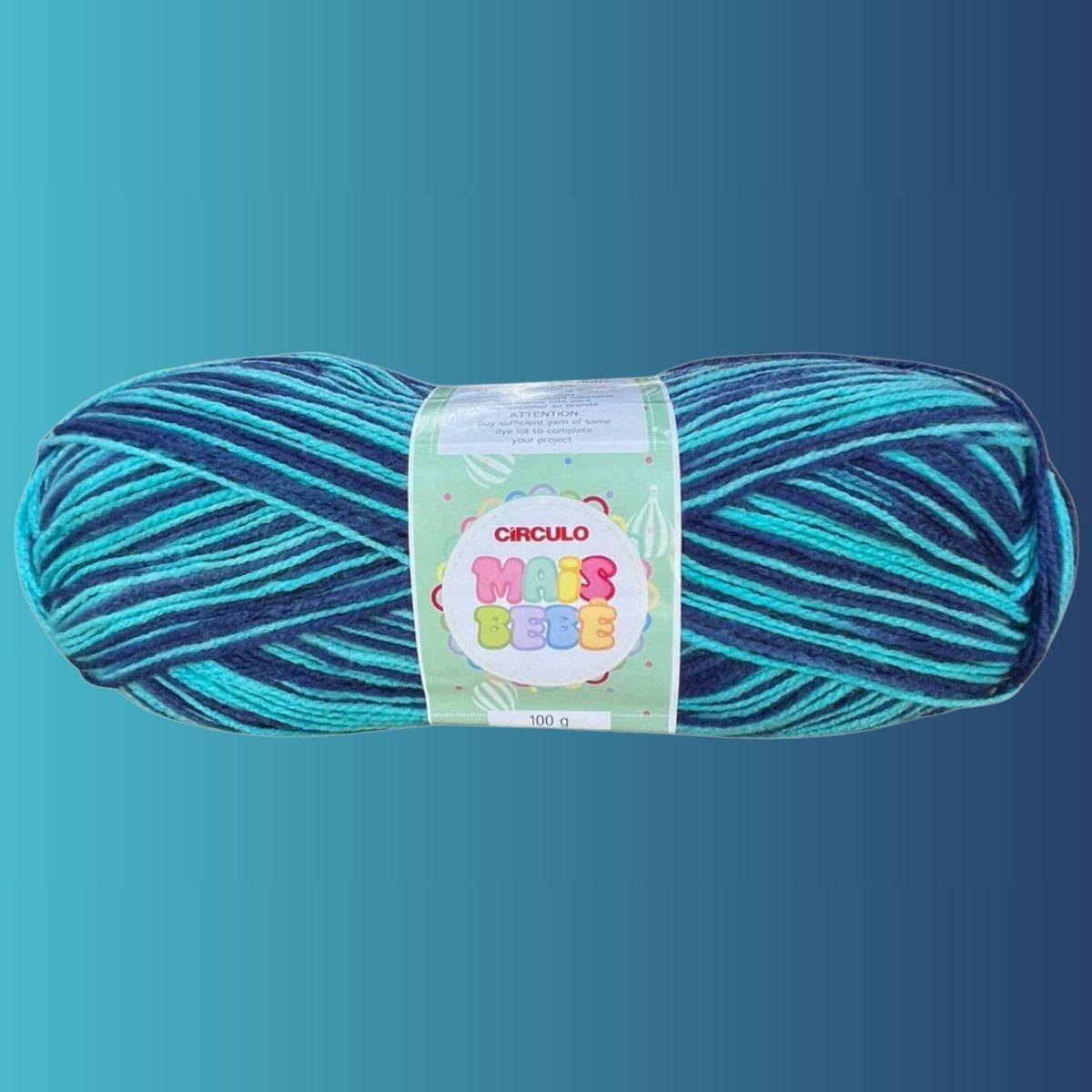 Fio de Lã Círculo Mais Bebê 100g com 500m - Palácio da Arte