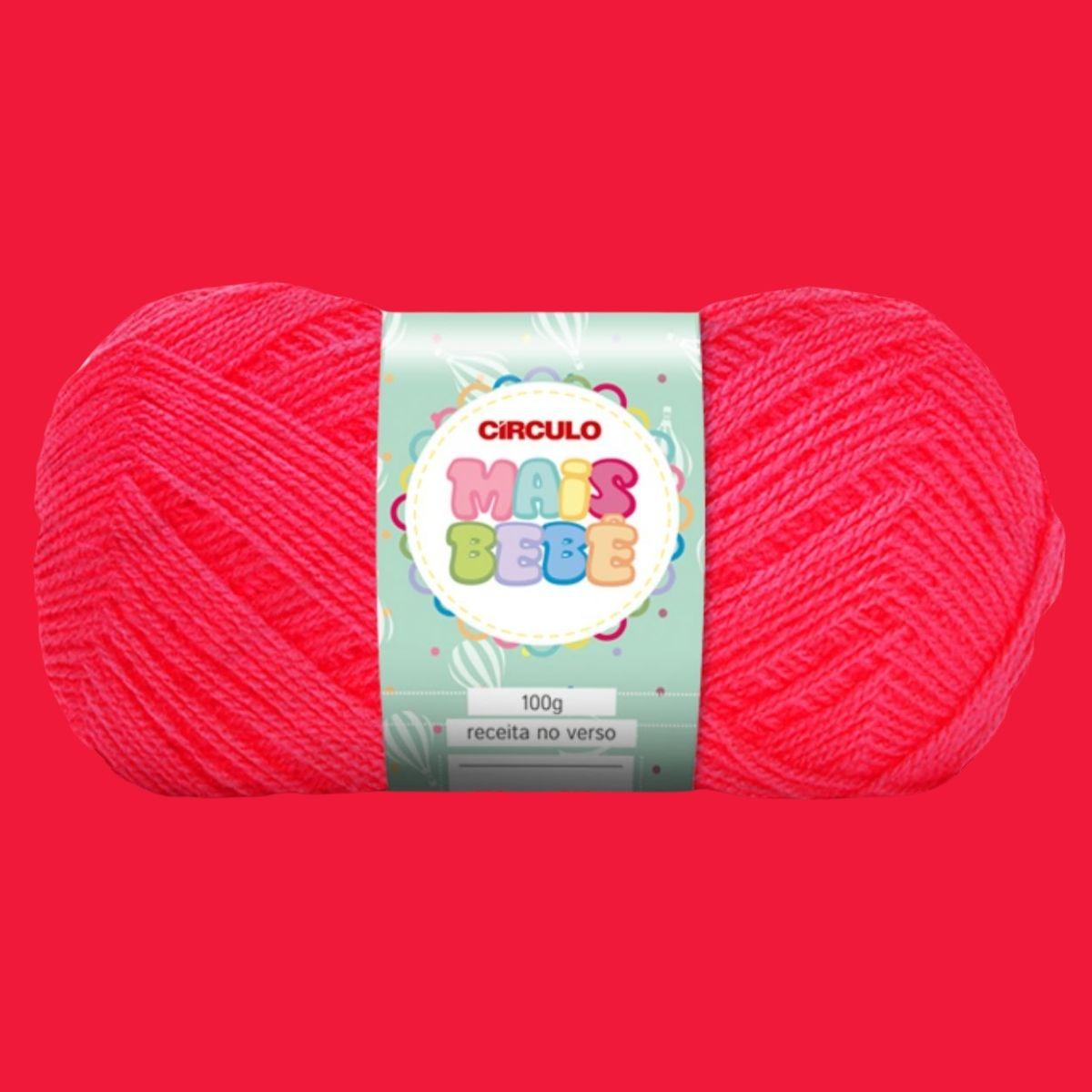 Fio de Lã Círculo Mais Bebê 100g com 500m - Palácio da Arte