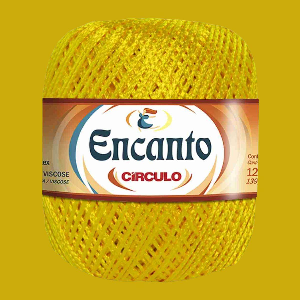 Fio Encanto Círculo 100g com 128m - Palácio da Arte