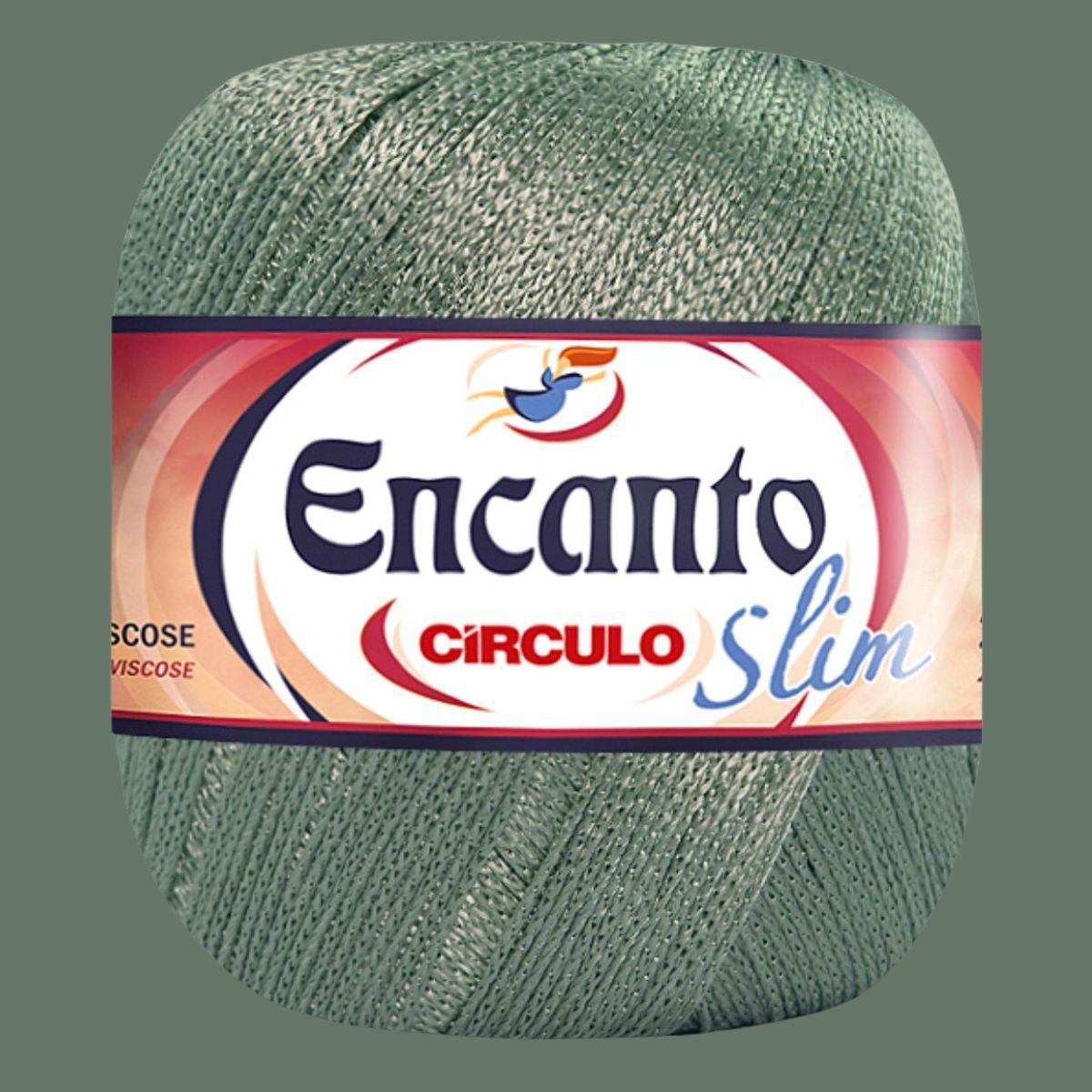 Fio Encanto Círculo Slim 100g com 240m - Palácio da Arte
