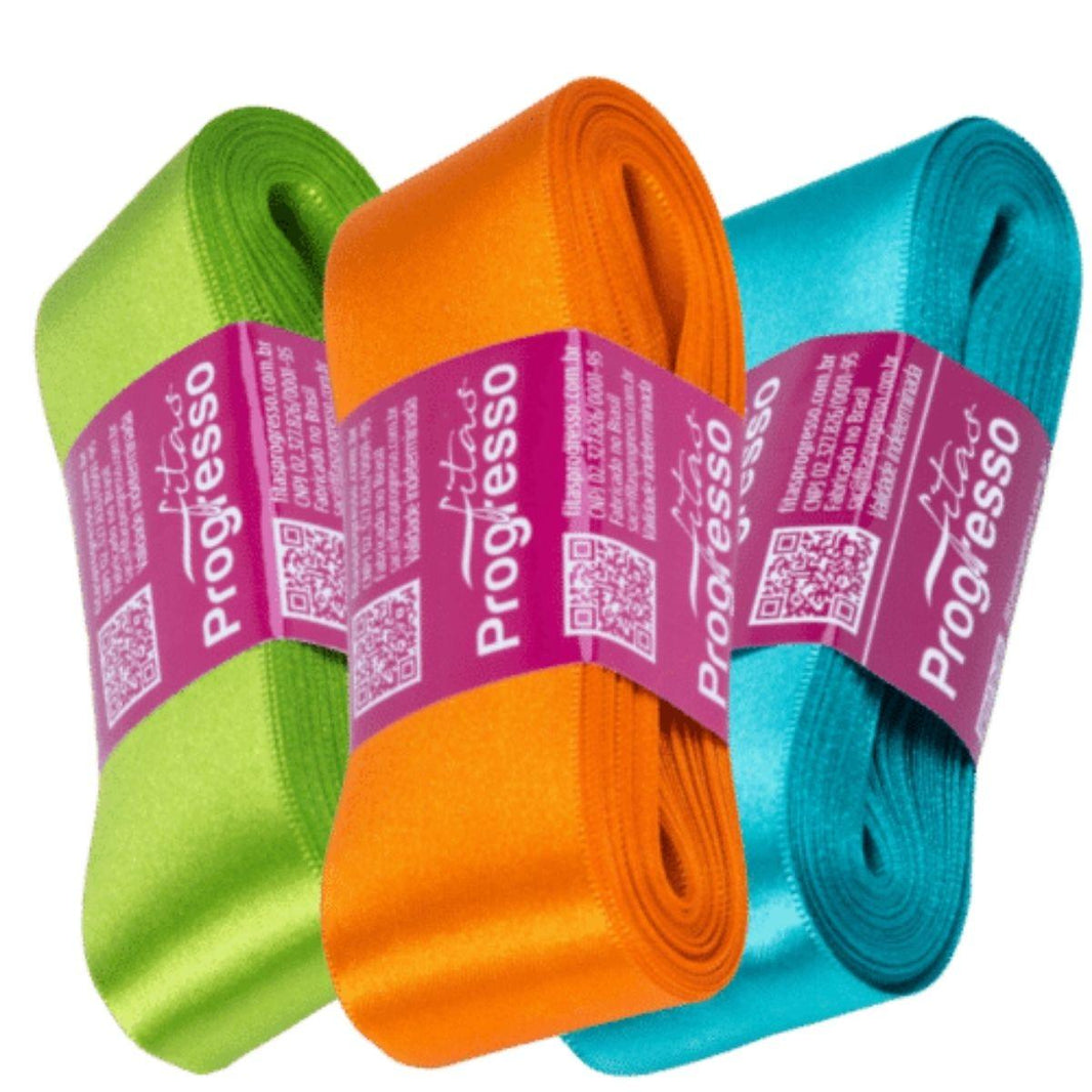 Fita de Cetim 009 38mm x 10 metros Fitas Progresso - Palácio da Arte