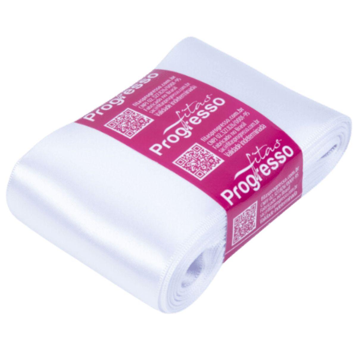 Fita de Cetim 012 50mm x 10 metros Fitas Progresso - Palácio da Arte