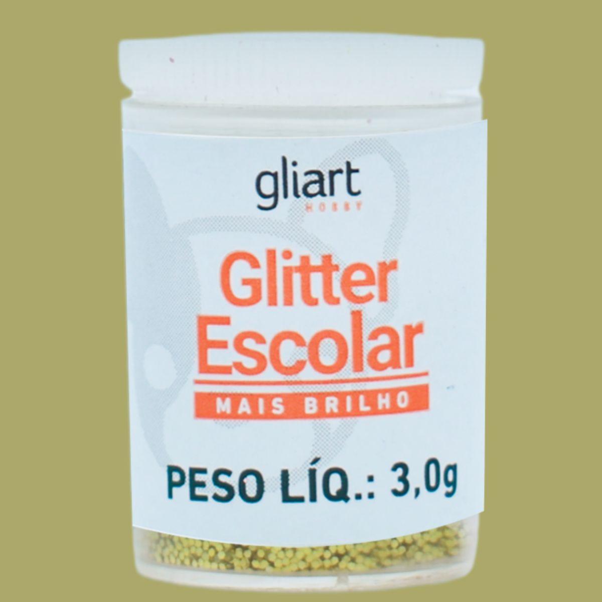 Glitter de PVC Escolar Gliart 3g - Palácio da Arte