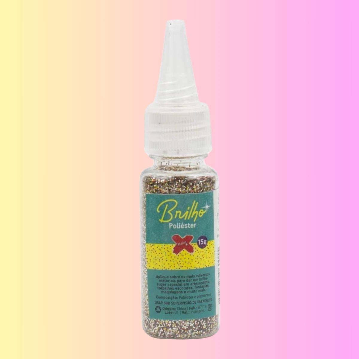 Glitter Poliéster Make Mais 15g - Palácio da Arte