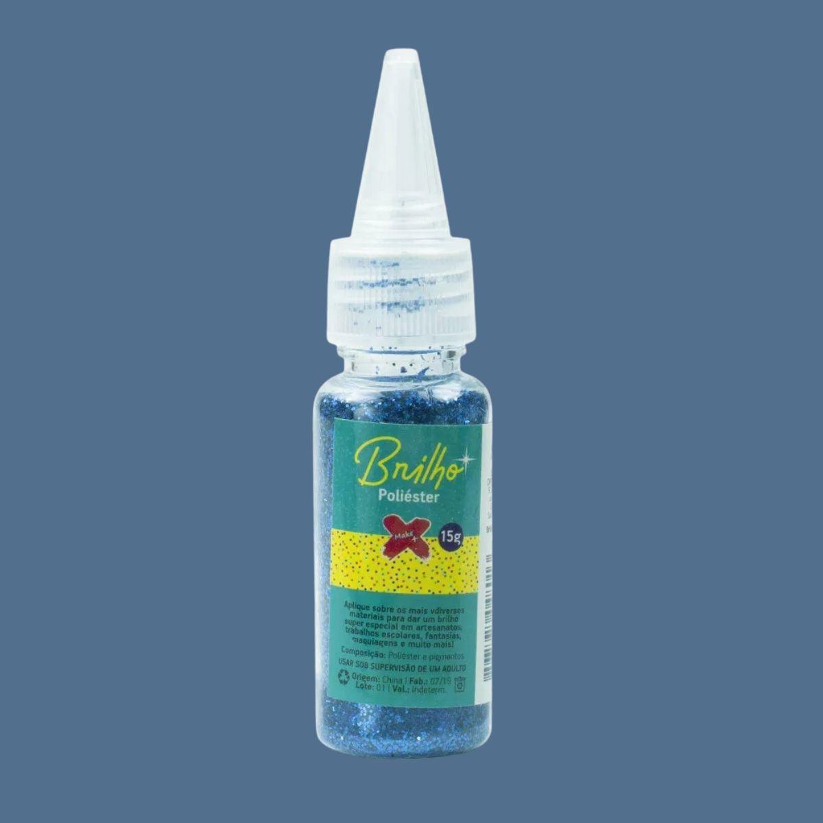 Glitter Poliéster Make Mais 15g - Palácio da Arte