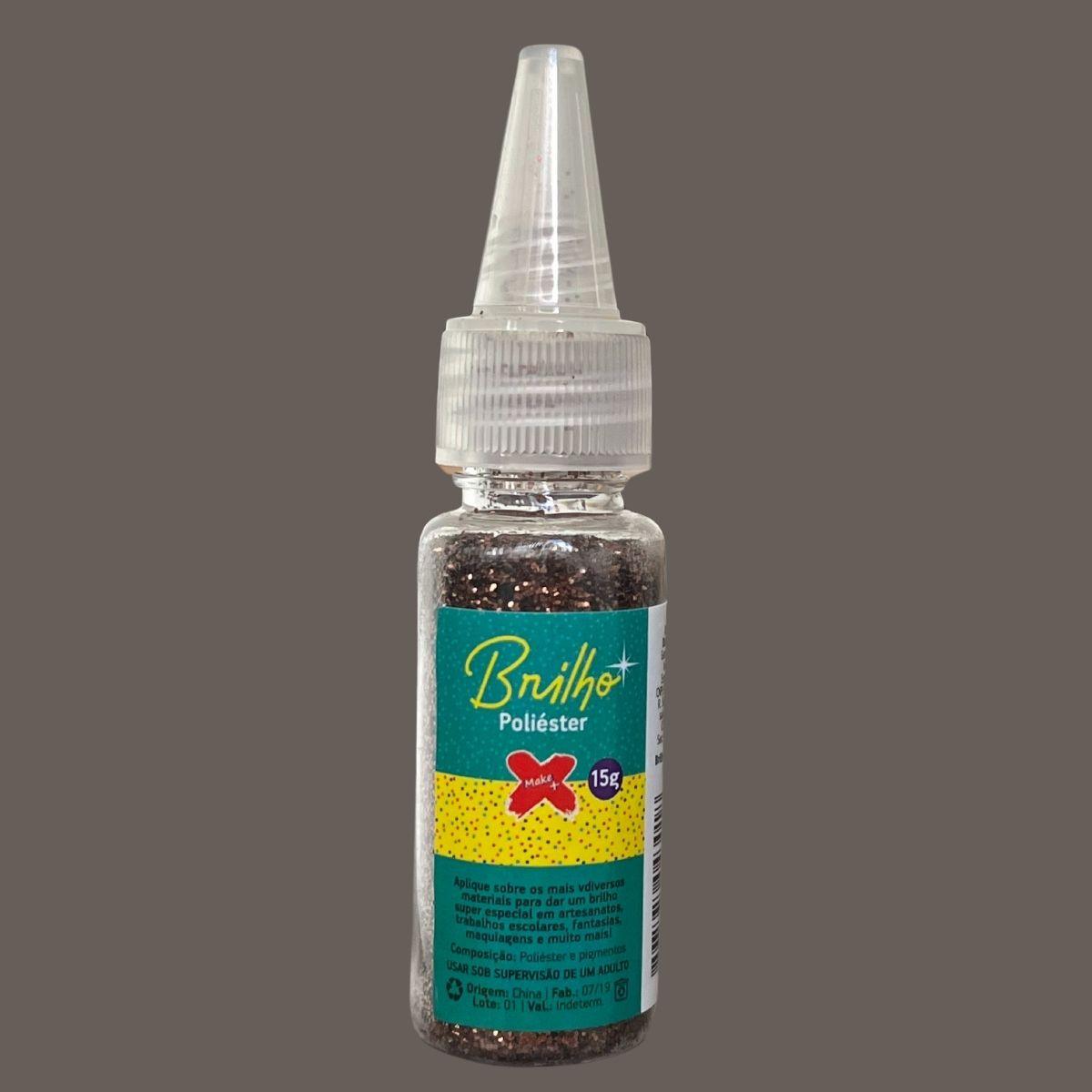 Glitter Poliéster Make Mais 15g - Palácio da Arte