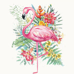 Guardanapo Decoupage Flamingo Tropical 13317230 Ambiente com 2 peças - Palácio da Arte