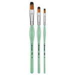 Kit Pincéis Ergonômicos Língua de Gato para Pintura 4004 - Palácio da Arte