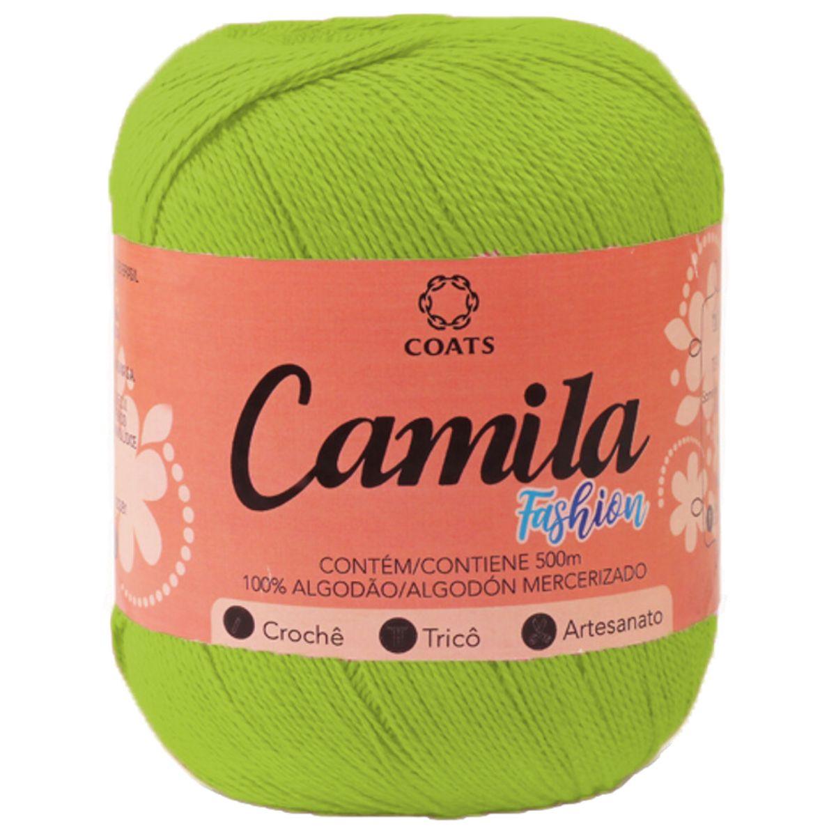 Linha Camila Fashion 500m com 150g em Algodão - Palácio da Arte