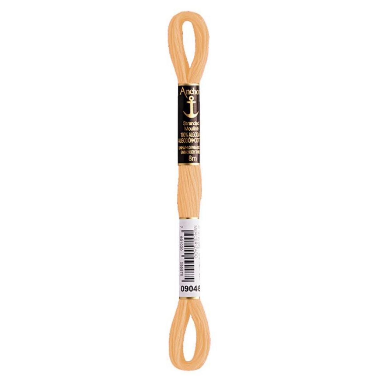 Linha Meada Bordado Anchor Mouline 8 Metros Tons de Amarelo - Palácio da Arte