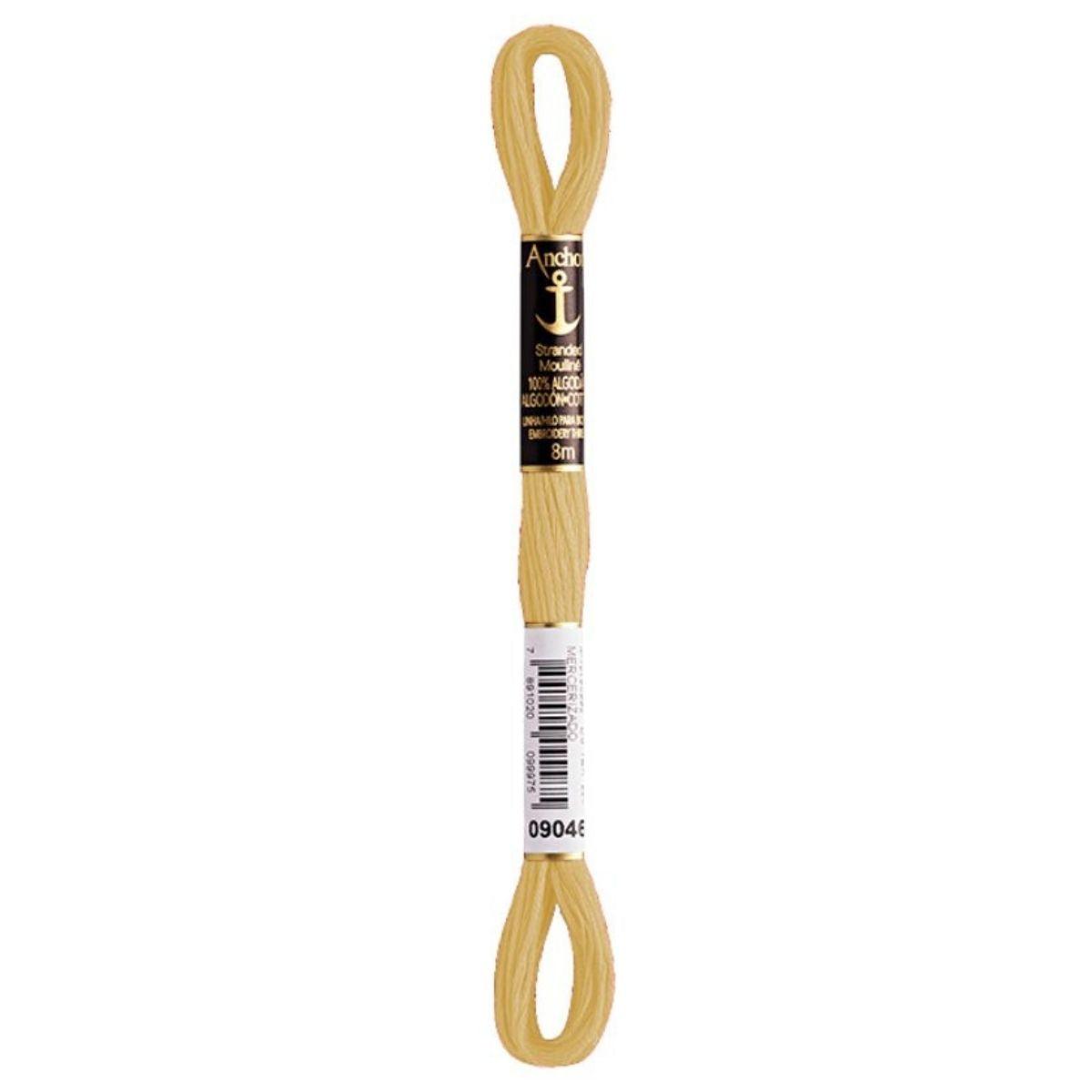 Linha Meada Bordado Anchor Mouline 8 Metros Tons de Amarelo - Palácio da Arte