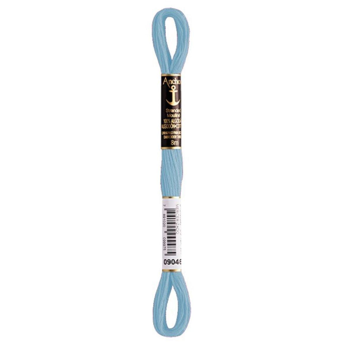 Linha Meada Bordado Anchor Mouline 8 Metros Tons de Azul - Palácio da Arte