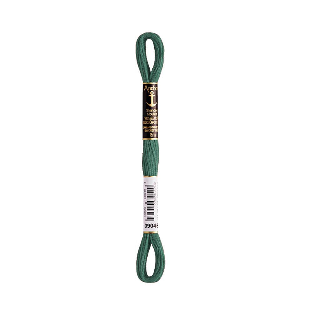 Linha Meada Bordado Anchor Mouline 8 Metros Tons de Verde - Palácio da Arte