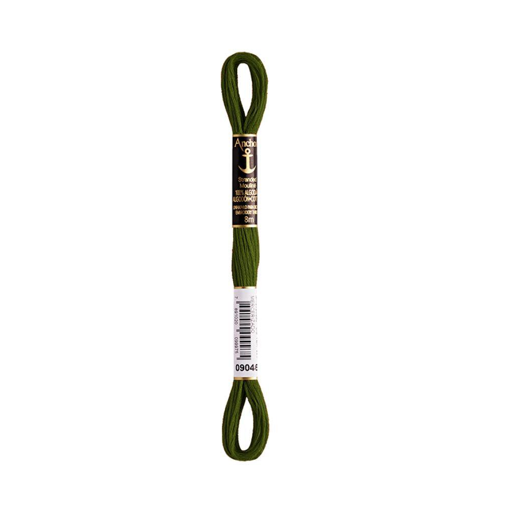 Linha Meada Bordado Anchor Mouline 8 Metros Tons de Verde - Palácio da Arte