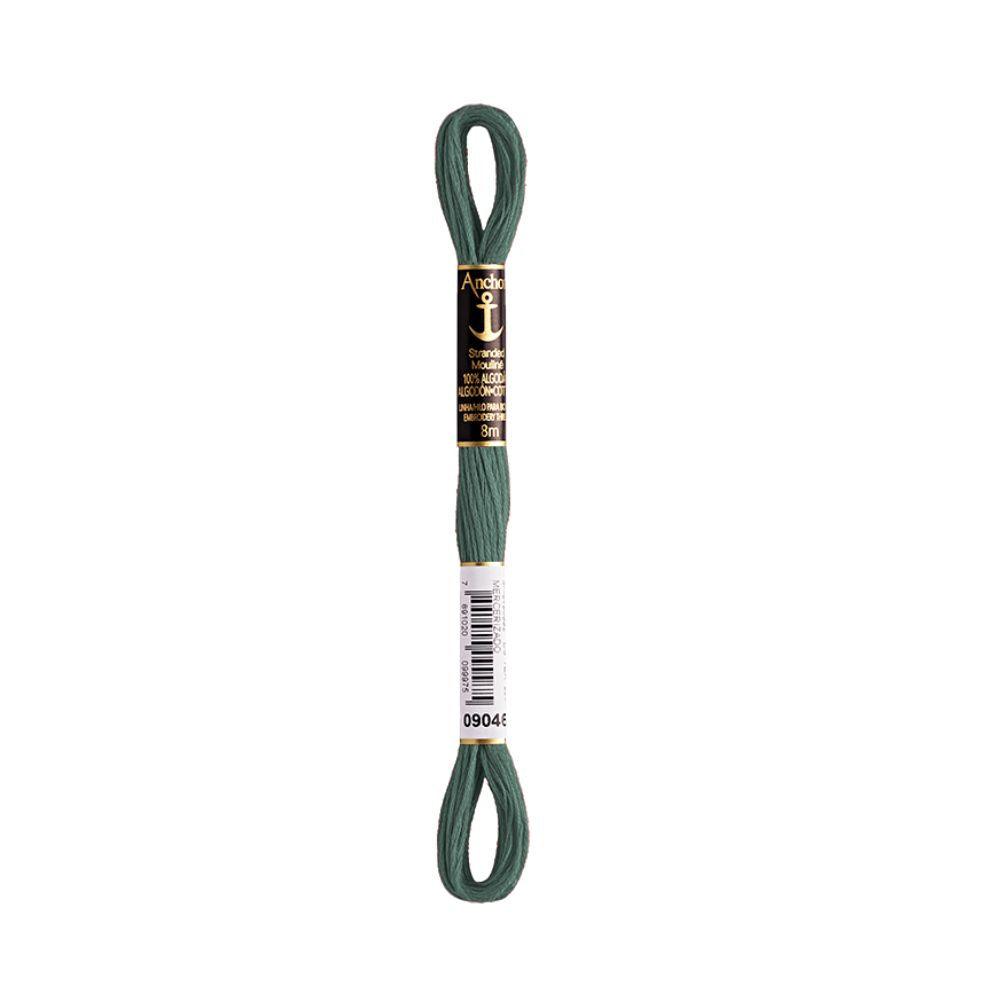 Linha Meada Bordado Anchor Mouline 8 Metros Tons de Verde - Palácio da Arte