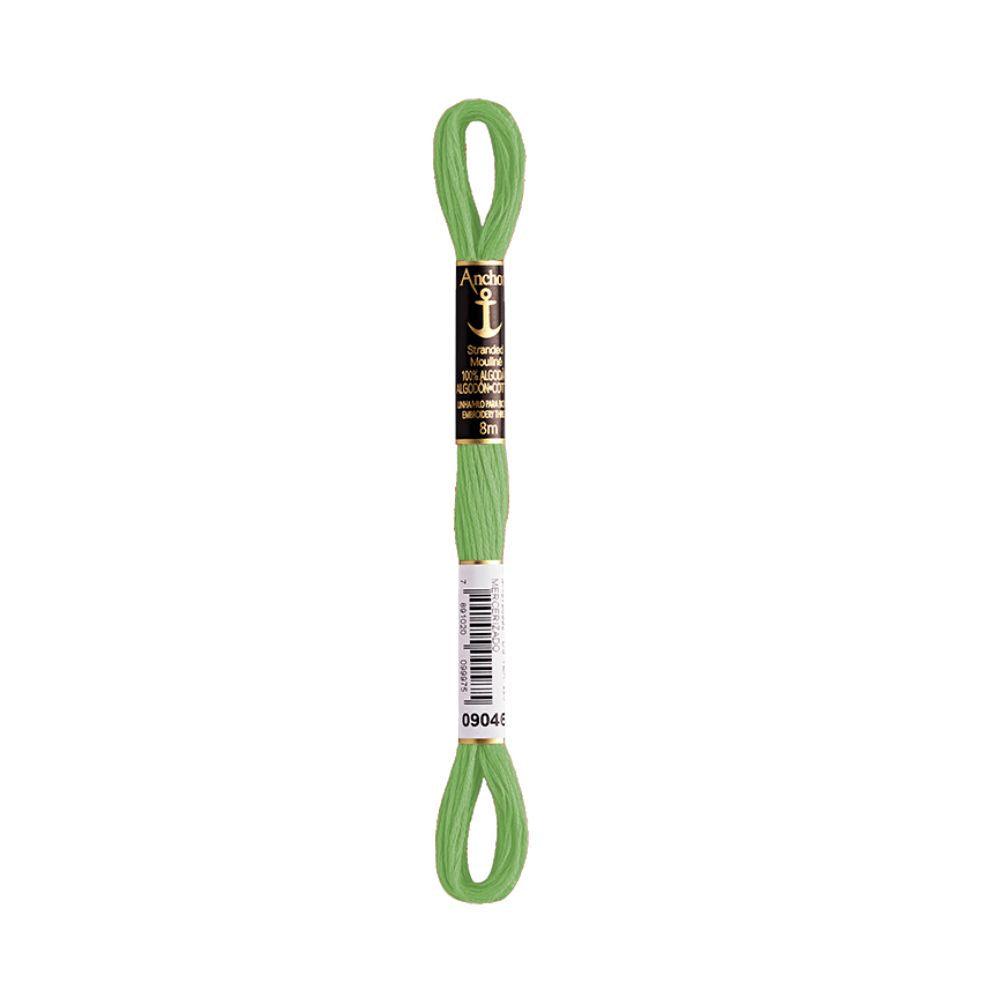 Linha Meada Bordado Anchor Mouline 8 Metros Tons de Verde - Palácio da Arte