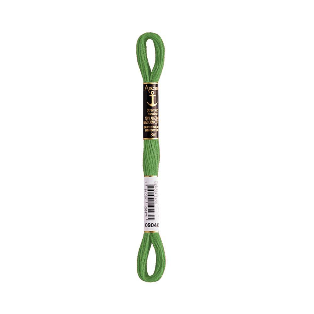 Linha Meada Bordado Anchor Mouline 8 Metros Tons de Verde - Palácio da Arte