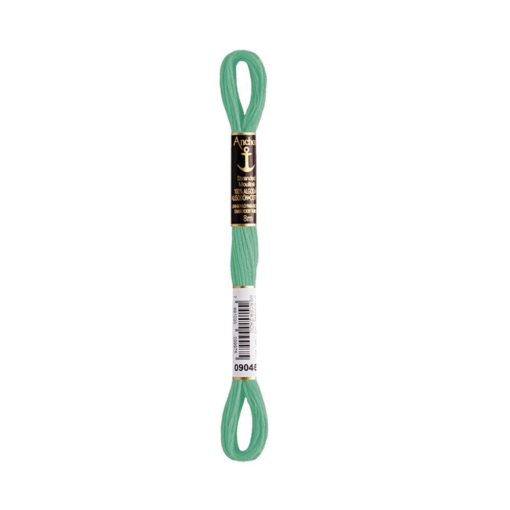 Linha Meada Bordado Anchor Mouline 8 Metros Tons de Verde - Palácio da Arte