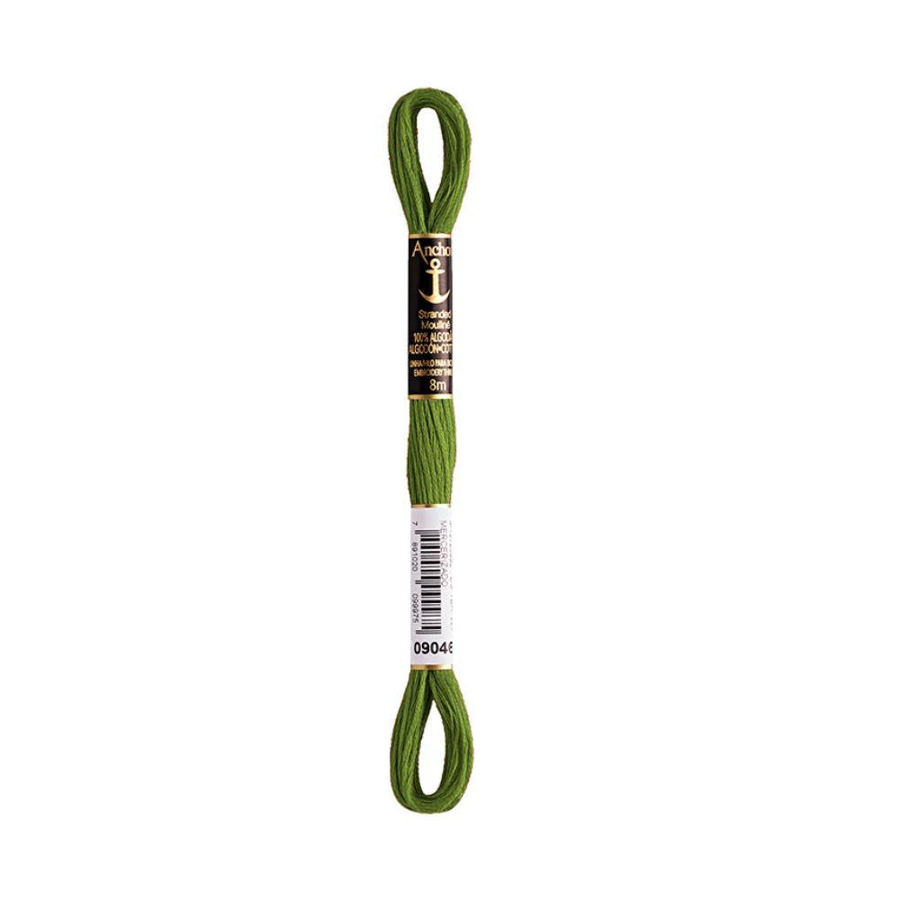 Linha Meada Bordado Anchor Mouline 8 Metros Tons de Verde - Palácio da Arte