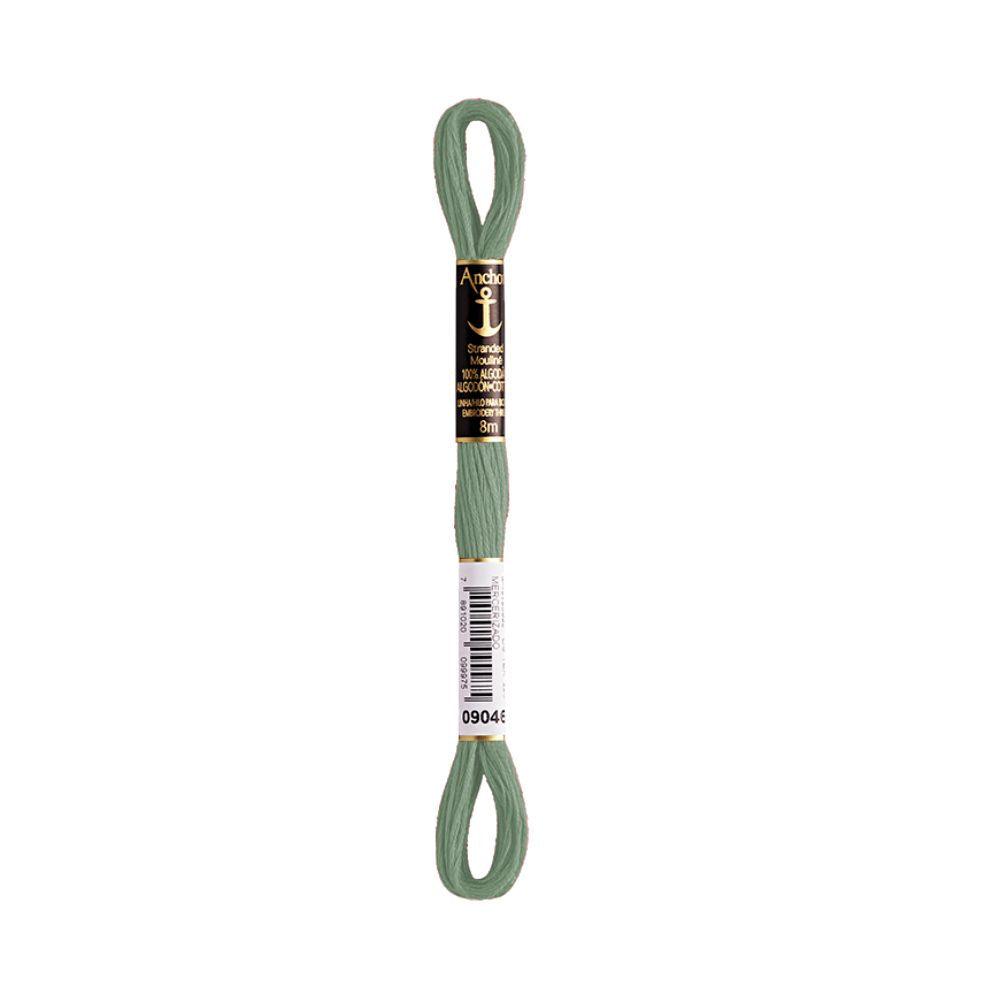 Linha Meada Bordado Anchor Mouline 8 Metros Tons de Verde - Palácio da Arte