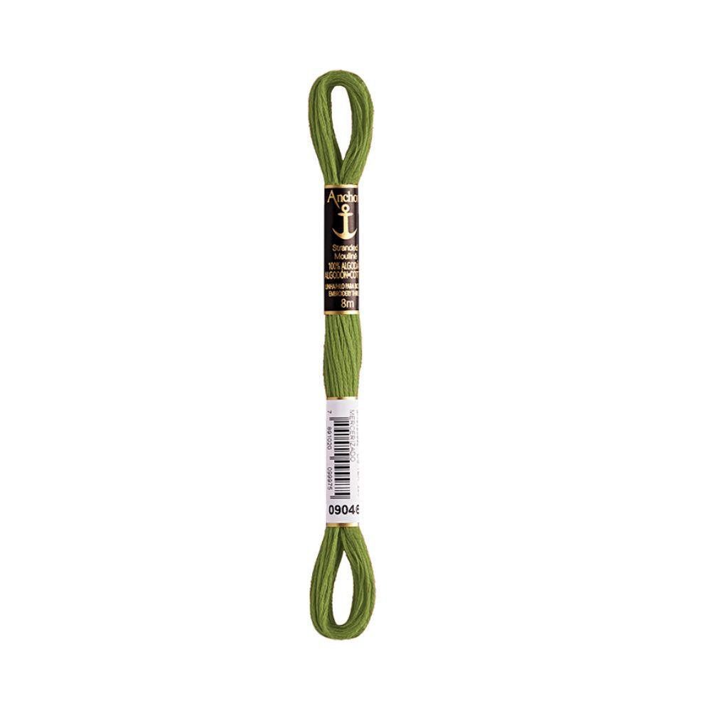 Linha Meada Bordado Anchor Mouline 8 Metros Tons de Verde - Palácio da Arte