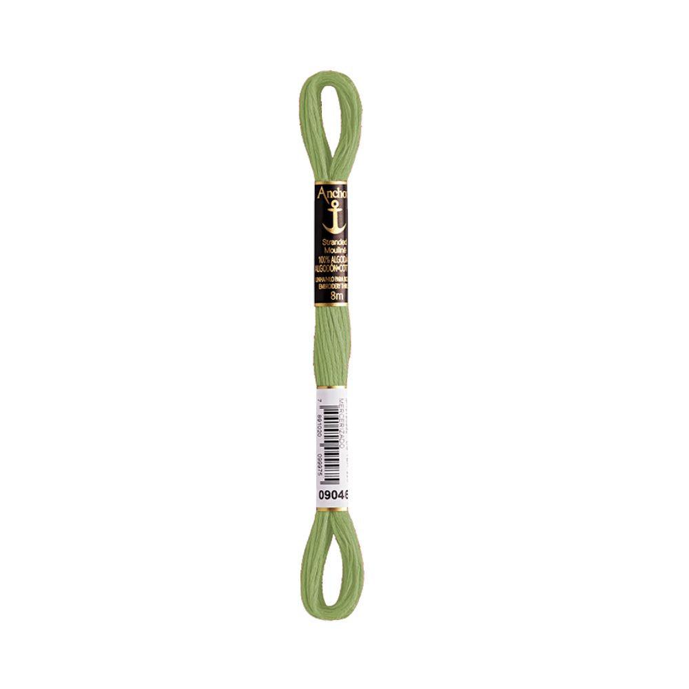 Linha Meada Bordado Anchor Mouline 8 Metros Tons de Verde - Palácio da Arte