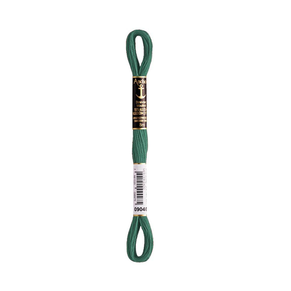 Linha Meada Bordado Anchor Mouline 8 Metros Tons de Verde - Palácio da Arte