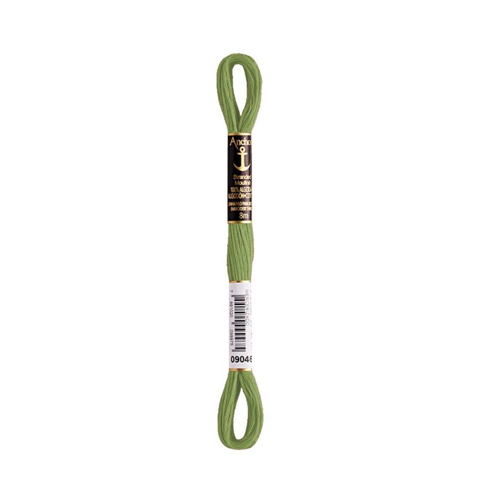 Linha Meada Bordado Anchor Mouline 8 Metros Tons de Verde - Palácio da Arte