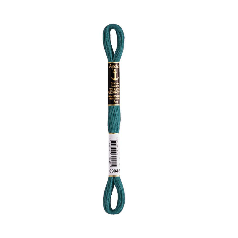 Linha Meada Bordado Anchor Mouline 8 Metros Tons de Verde - Palácio da Arte