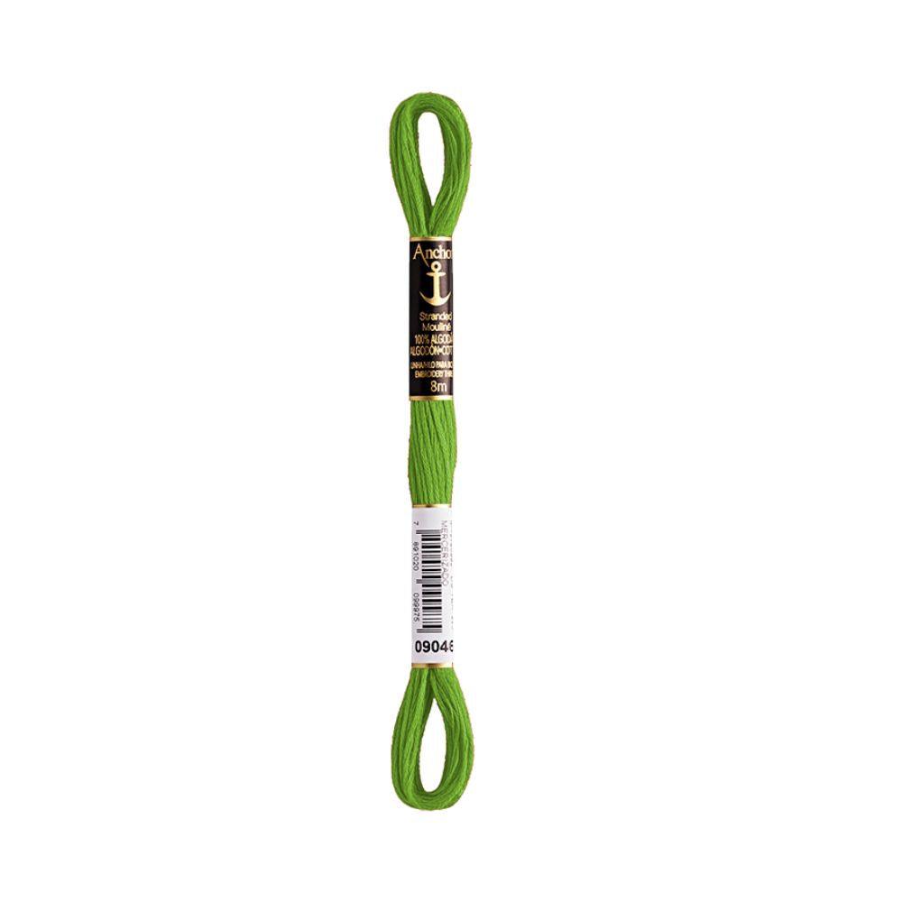 Linha Meada Bordado Anchor Mouline 8 Metros Tons de Verde - Palácio da Arte