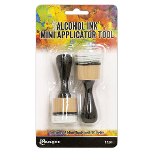 Mini Aplicador Alcohol Ink Tool Ranger 12 Peças - Palácio da Arte