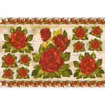 Papel Decoupage Litoarte PD-307 Rosas III 49x34,3cm - Palácio da Arte