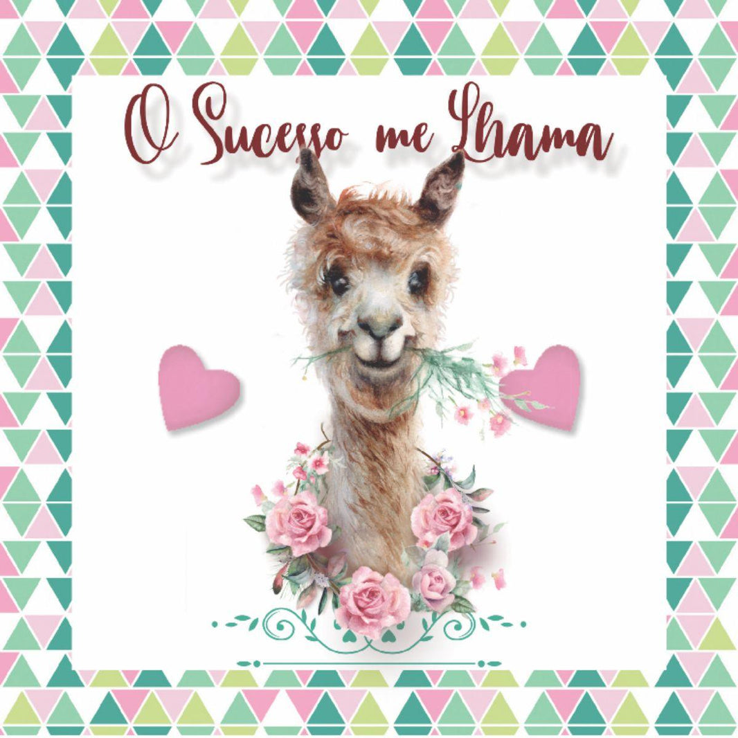 Papel Scrapbook 15x15 2759 Lhama 2 OPACARD - Palácio da Arte