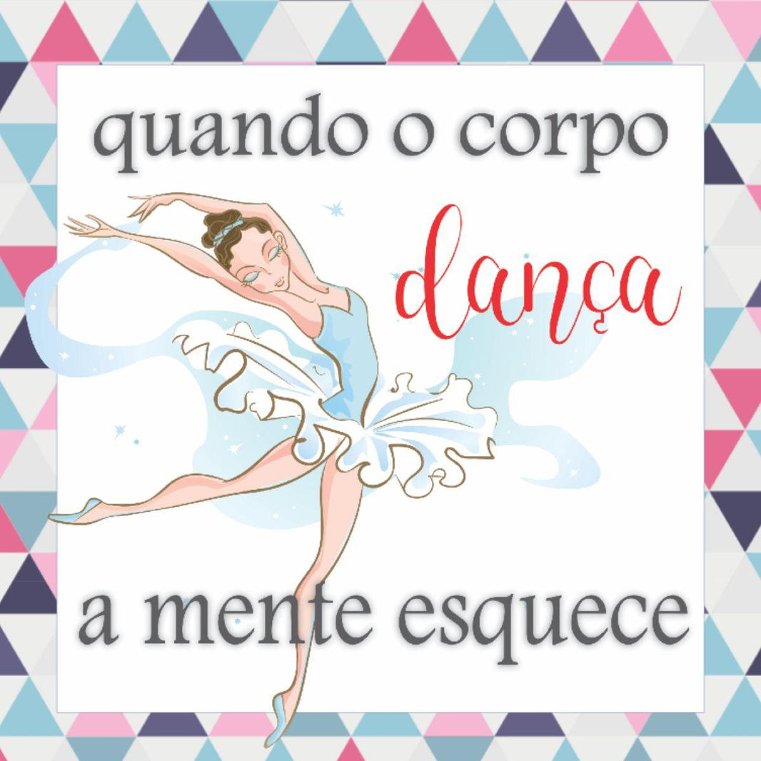 Papel Scrapbook 15x15 2776 Bailarina 1 OPACARD - Palácio da Arte