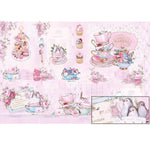 Papel Seda Litoarte PSL-010 Chá Shabby Chic 67,5x46cm - Palácio da Arte