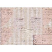 Papel Seda Litoarte PSL-020 Fundo Escrita 67,5x46cm - Palácio da Arte
