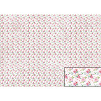 Papel Seda Litoarte PSL-027 Mini Rosas 67,5x46cm - Palácio da Arte