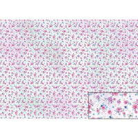 Papel Seda Litoarte PSL-031 Mini Flores com Borboletas 67,5x46cm - Palácio da Arte