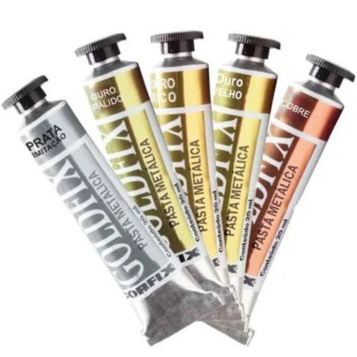 Pasta Metálica Goldfix Corfix 20ml - Palácio da Arte
