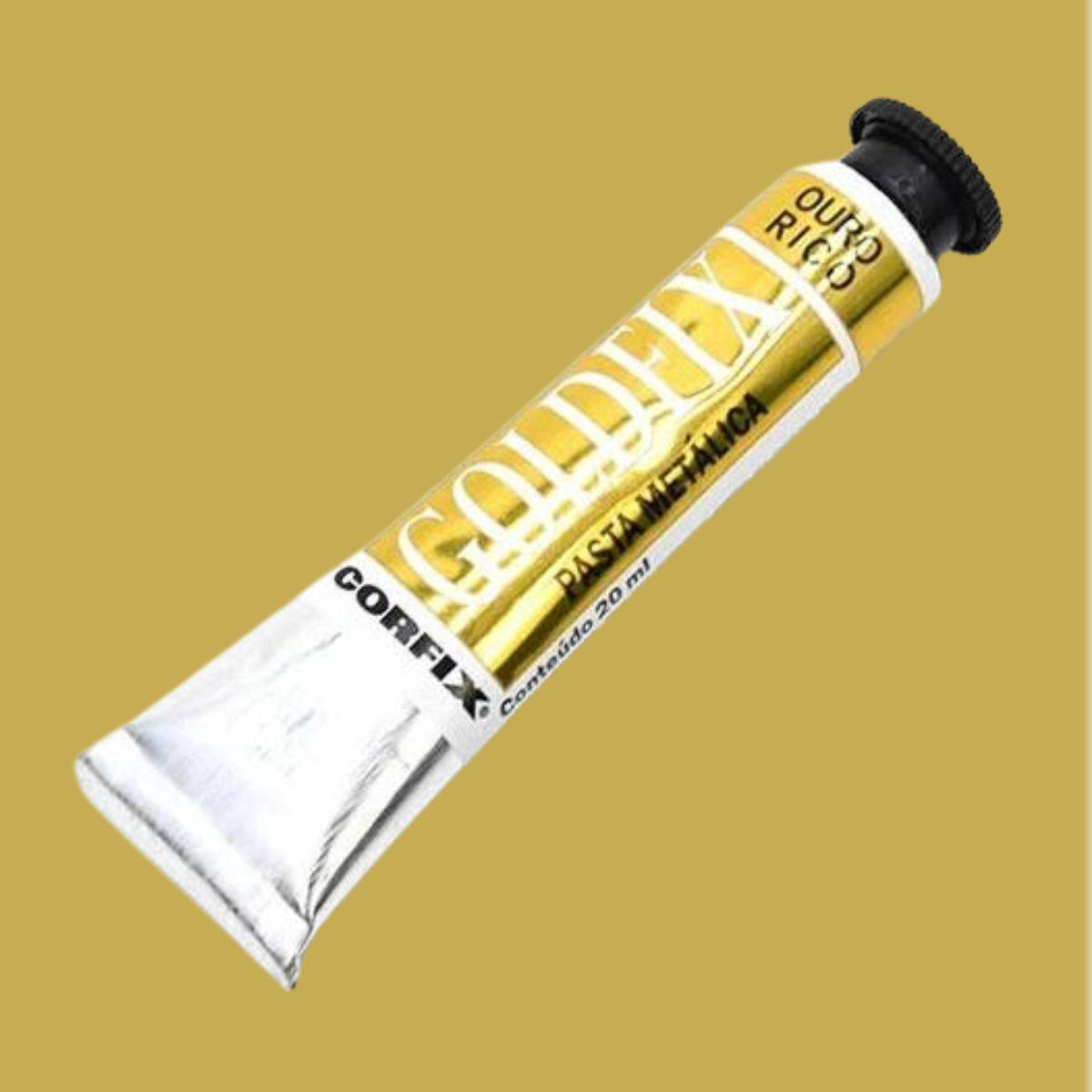 Pasta Metálica Goldfix Corfix 20ml - Palácio da Arte