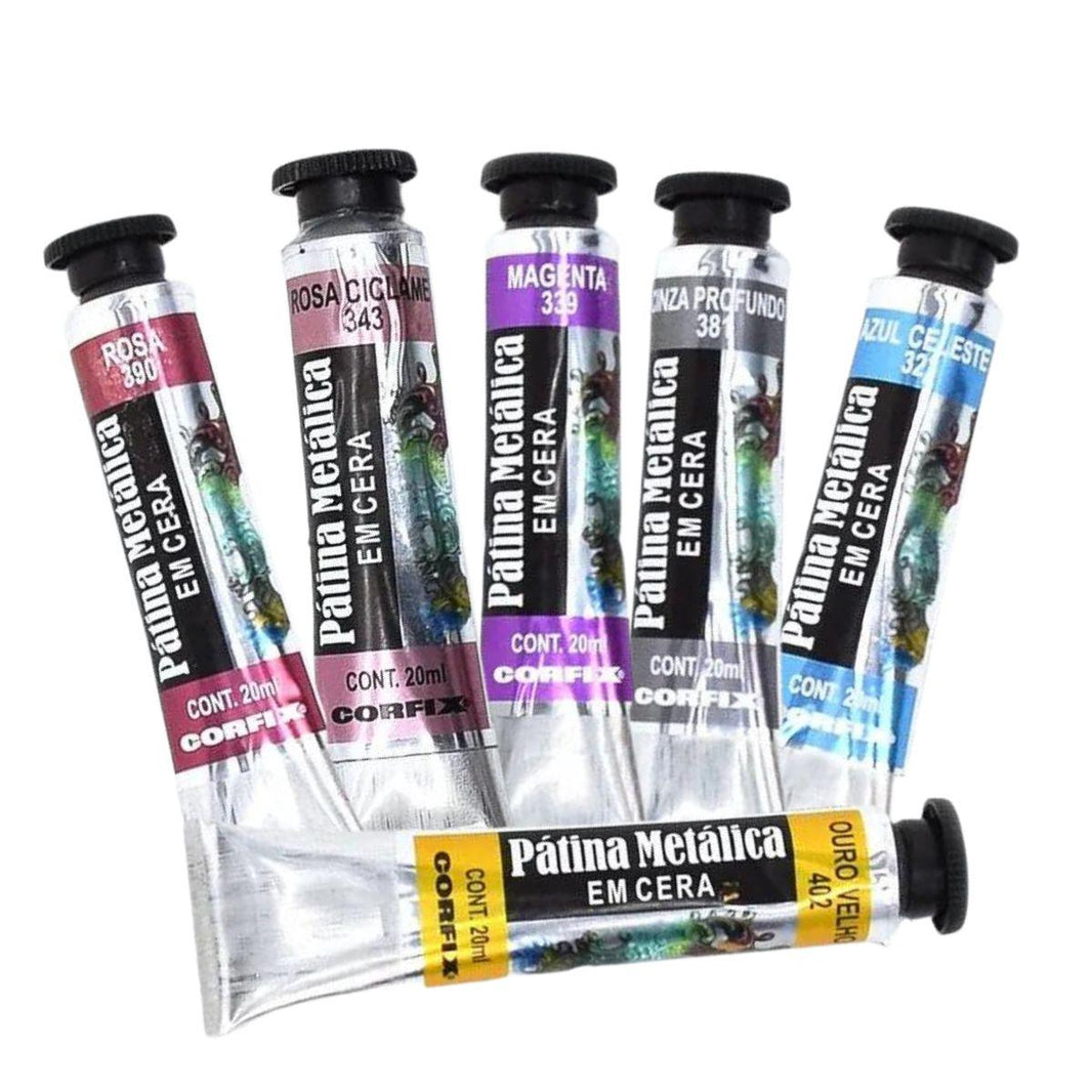 Pátina Metálica Corfix 20ml Bisnaga - Palácio da Arte