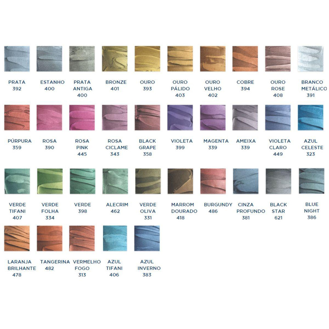 Pátina Metálica Corfix 20ml Bisnaga - Palácio da Arte