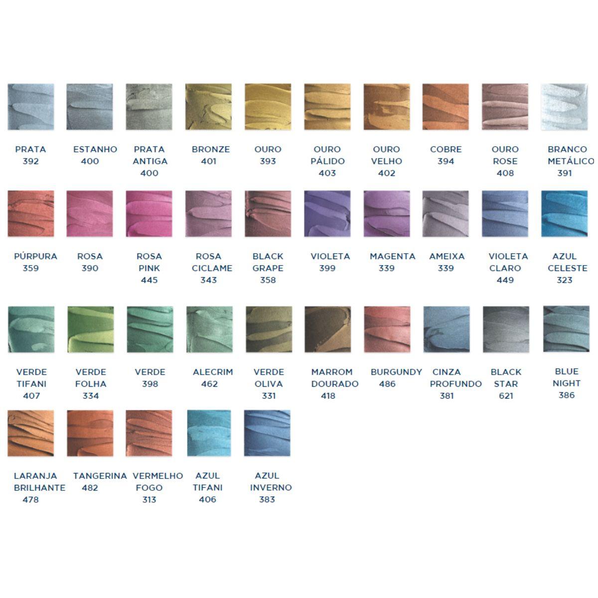 Pátina Metálica Corfix 20ml Bisnaga - Palácio da Arte