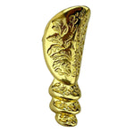 Pezinho Egípcio Bota em Metal Dourado 1,8x4,5cm Kit com 4 peças - Palácio da Arte