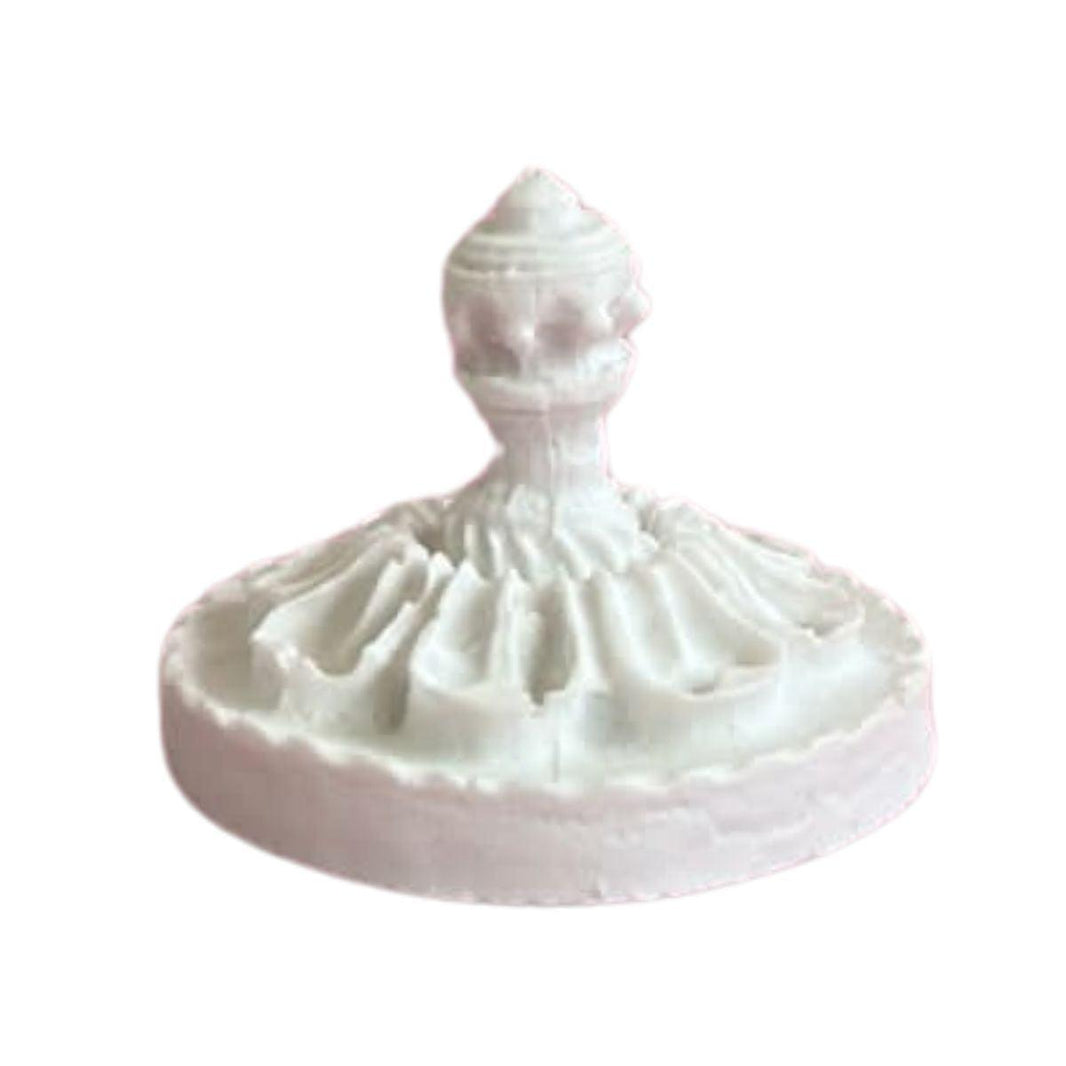 Puxador Tampa Rustica 5x5cm Resina - Palácio da Arte