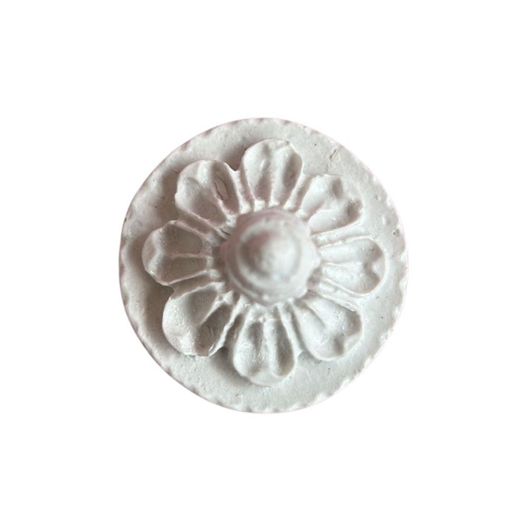 Puxador Tampa Rustica 5x5cm Resina - Palácio da Arte