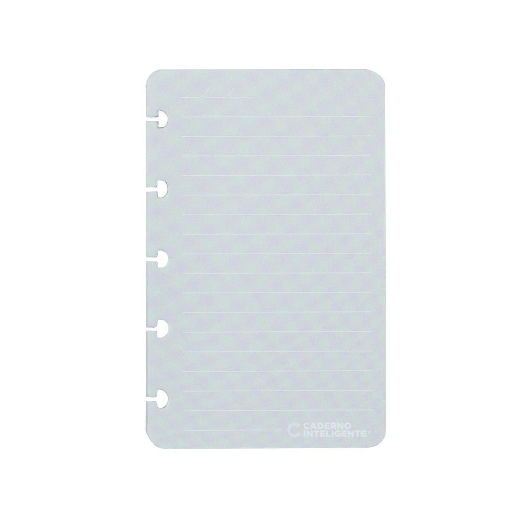 Refil Pautado Caderno Inteligente Inteligine Linhas Brancas 50 Folhas 120g - Palácio da Arte