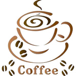 Stencil Litoarte 10x10 STX-070 Coffee - Palácio da Arte